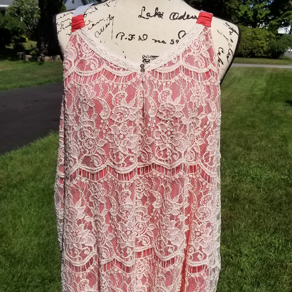 Overlaced Tank Top